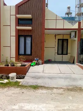 Rumah baru cantik modern view danau KPR DP Suka-suka