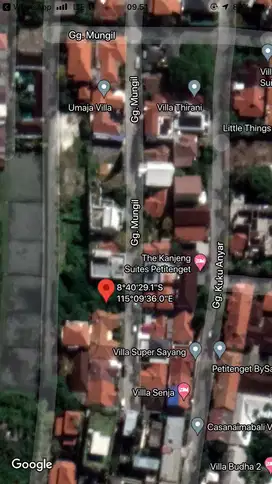 tanah super murah dan langka di seminyak petitengat dekat canggu