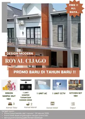 Rumah Ready stok All In 2 Lantai Di Cimanggis Depok