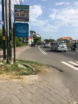 Tanah super langka pinggir jalan utama badung jimbaran