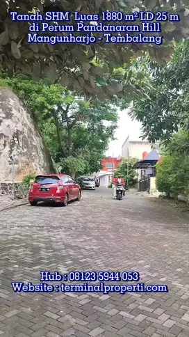 Tanah di Perum Pandanaran Hill Mangunharjo Tembalang Semarang Timur