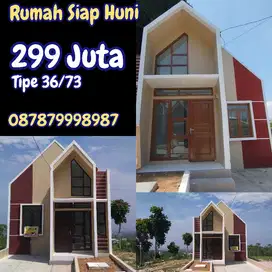 Rumah Siap Huni Bandung Timur Model Bagus Skandinavian