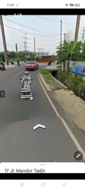 Di Jual Tanah Jln Mandor Tajir Raya Bojong Sari Depok