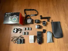SONY A7II MARK 2 FULLSET JUAL SEPAKET BU