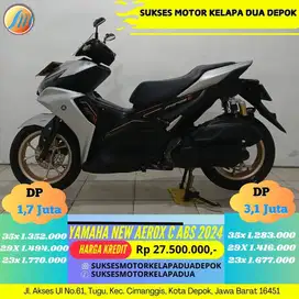 YAMAHA NEW AEROX C ABS 2024 CASH/KREDIT SYARAT MUDAH KTP/KK