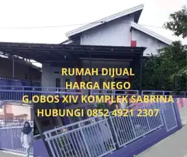Rumah Dijual, Harga Nego.