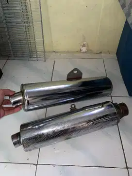knalpot satria fu standart & bedahan