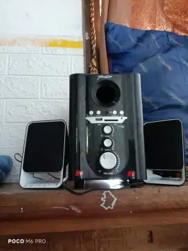 speaker aktif masih baru
