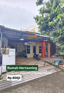 Rumah Hertasning tanah Luas harga murah
