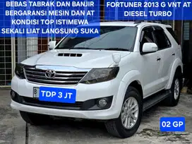 Toyota Fortuner Diesel G Vnt 2013 AT Automatic Model 2012 Trd 2014