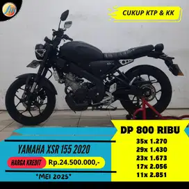 DP 800RIBU YAMAHA XSR 2020 ANGSURAN SANGAT TERJANGKAU BERGARANSI