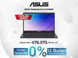 ASUS VIVOBOOK E410KA LIKE NEW CICILAN KREDIT TANPA DP BUNGA 0% 12 BULN