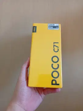 (BARU) Poco C71 4/128 Garansi Resmi, Bisa COD