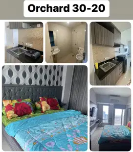 Disewakan Apt Studio Orchard furnish Pakuwon Mall  Surabaya Barat
