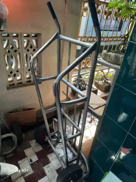 Troli besar trolley kuat gerobak 500 kg-1 ton