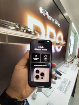 iPhone 16 Pro 128 GB Promo Cicilan GRATIS 2x Angsuran dan Dp mulai 0