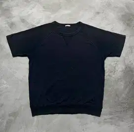 KAOS UNIQLO OVERSIZE T-SHIRT NAVY BAJU ORIGINAL