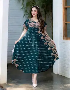 Dress Daster Katun Rayon