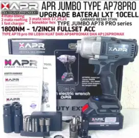 APR AP78PRO 1800NM CORDLESS IMPACT WRENCH BRUSHLESS