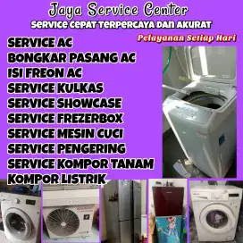 Service Mesin Cuci Kulkas Bongkar Pasang AC Servis AC Frezer Tenggilis