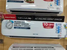 Kredit AC Polytron 1/2PK standar promo 0% dan gratis 1x cicilan