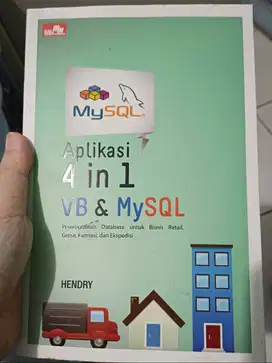 Buku Bekas Komputer Aplikasi 4 in 1 VB & MySQL