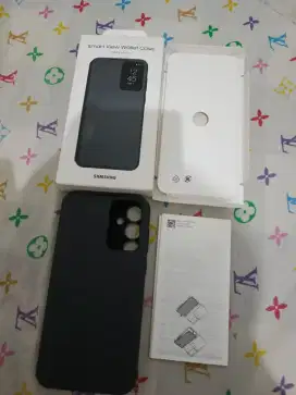 Flip cover smart view wallet case samsung a55 ori