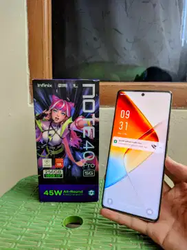 Infinix Note 40 PRO 5G NFC ram 8/256GB Fullshet