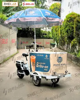 PROMO GEROBAK SEPEDA LISTRIK SELIS PUJASERA