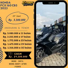 PCX 160 CBS 2023 KM LOW