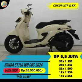 JUAL HONDA STYLO 160 CBS 2024 KREDIT MURAH ANGSURAN TERJANGKAU SEKEN