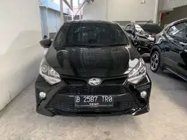 TOYOTA AGYA G 1.2  MT 2021 Hitam  B2587TRO