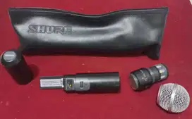 Wireless Mic SHURE Ori,cuma 1bh,Freq.626,2MHz,tidak ada Receiver,NET