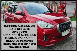 DATSUN GO PANCA 1.2 T MT 2018 DP 6 JUTA