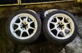 Forsale velg wedssport TC105 R16 ban GTX pro