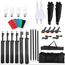 Set lampu studio foto
