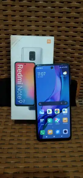 Redmi note 9 pro 6+1/64 fulset ori kamera 64mp bening video stabil
