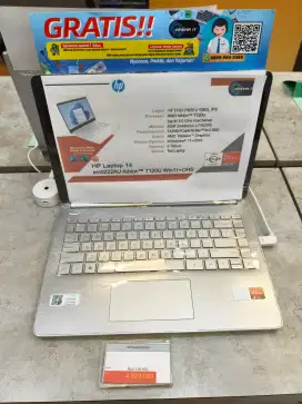 [Bisa Cicilan] HP Laptop 14 HP14-em0222AU, Gratis Hingga 2x Cicilan