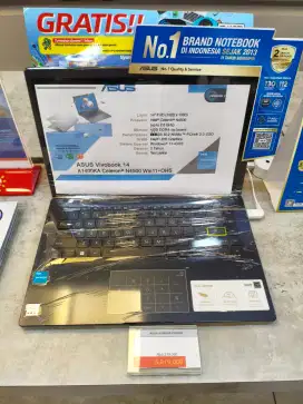 [Bisa Cicilan] Asus Vivobook 14 A1400KA-FHD459, Gratis 1x Cicilan