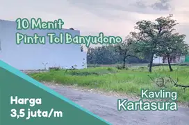 Cuma 3,5 Juta/m²! Kavling di Kawasan Tumbuh Cepat Ngabeyan, Sukoharjo