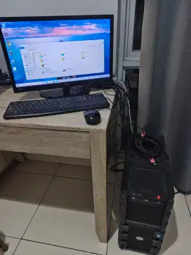 PC dan TV Monitor Intel i7 4770k RAM 8GB HDD 2TB