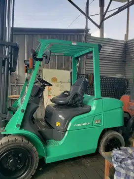 Forklift Mitsubishi 3 Ton,Tiang 3 Meter,Manual,Mesin S4S,Tahun 2018