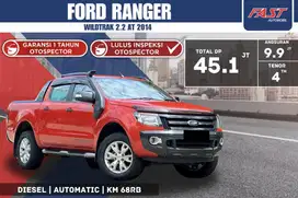 FORD RANGER WILDTRAK 2014 2.2 AT 4x4 LOW KM.68RB & PAJAK PANJANG #F5ST