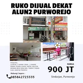 Ruko dekat alun2 purworejo