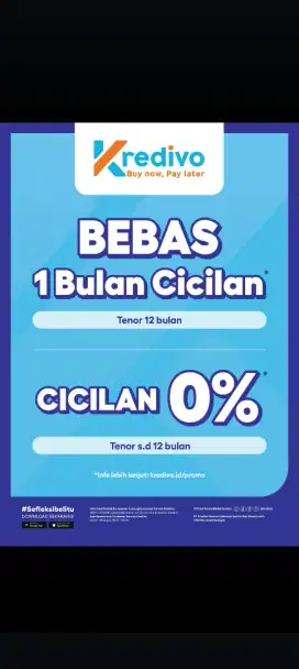 Kredit Kredivo Ac Electrolux 1/2PK bunga 0 Tanpa Dp