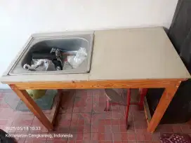 Dijual wastafel meja lapisan keramik