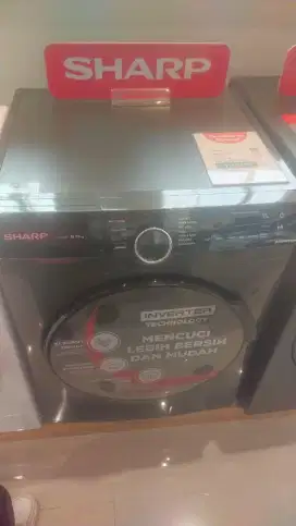 Mesin Cuci SHARP 9KG Promo Bunga 0% Menggunakan Home Credit