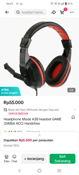 Headset / Handsfree Gaming
