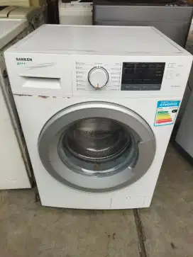 Mesin Cuci Sanken Front Loading 9kg Murah