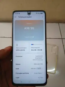 Oppo a98 5g ram 8/256 hp cas